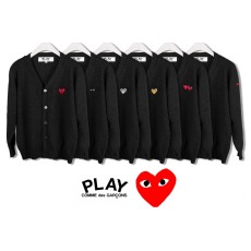 꼼데가르송 하트패치 가디건 - 5 TYPE