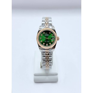 롤렉스 데이저스트 올리브그린 텐포인트 -여성용-