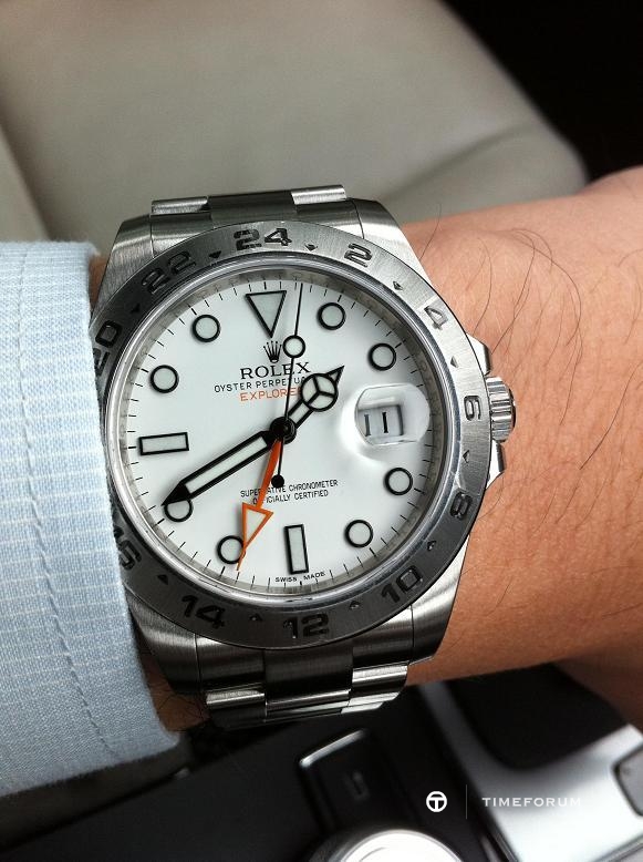 롤렉스 익스플로러 2 42mm 226570 화이트 오이스터 (국내공장 AS가능)