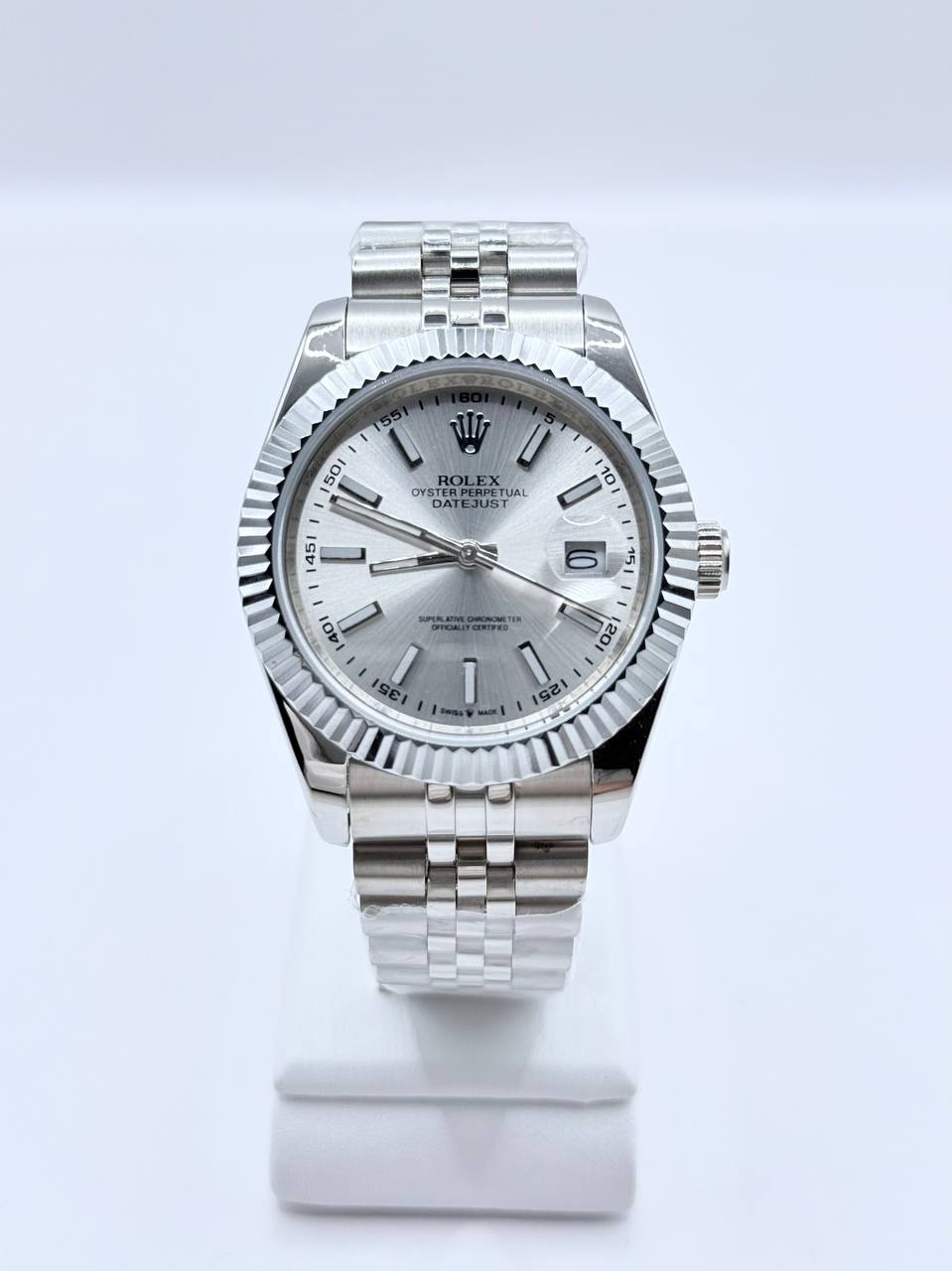 롤렉스 데이저스트 오이스터, 41mm, 오이스터스틸과 화이트 골드 (국내공장 AS가능)