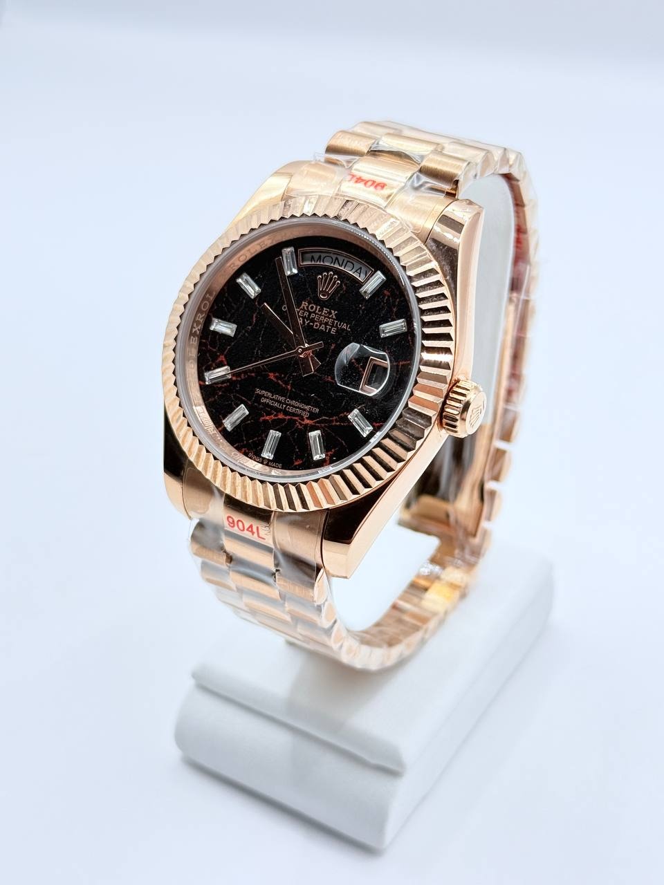 롤렉스 데이데이트 228235 아이젠키젤 다이아 셋팅 오이스터 (국내공장 AS가능)