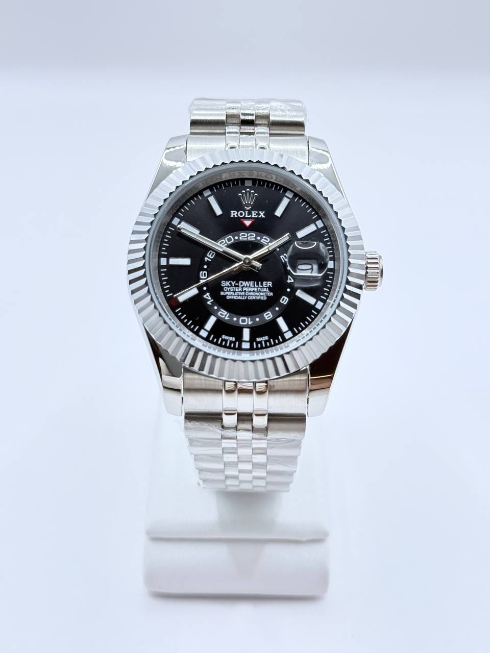 롤렉스 스카이드웰러 42mm 브라이트 블랙 쥬빌리 (국내공장 AS가능)